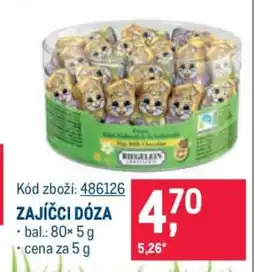Makro ZAJÍČCI DÓZA nabídka