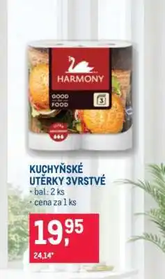 Makro Kuchyňské utěrky 3vrstvé nabídka