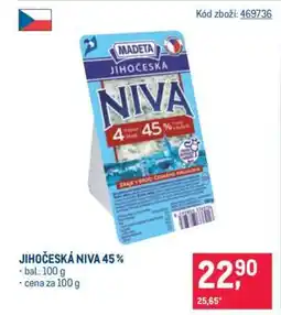 Makro Jihočeská niva 45% nabídka