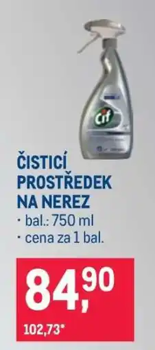 Makro ČISTIČ PROSTŘEDEK NA NEREZ nabídka