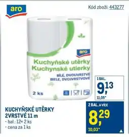 Makro KUCHYŇSKÉ UTĚRKY 2VRSTVÉ 11 m nabídka