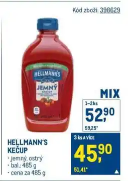 Makro Hellmann’s kečup nabídka
