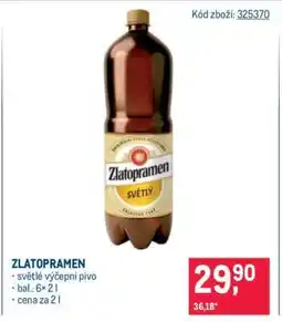 Makro Zlatopramen nabídka