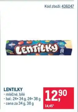 Makro Lentilky nabídka