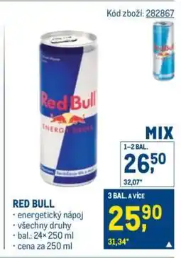 Makro Red Bull nabídka