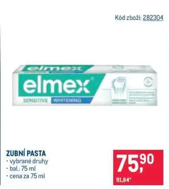 Makro Zubní pasta nabídka