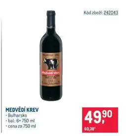 Makro Medvědí krev nabídka