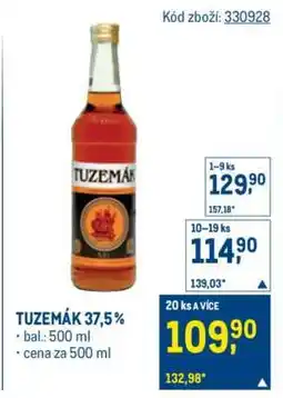Makro Tuzemák 37,5 % nabídka