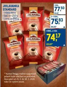 Makro Jihlavanka Standard nabídka