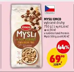 Penny Market MYSLI EMCO vybrané druhy nabídka