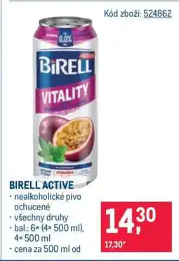 Makro Birell Active nabídka