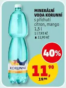 Penny Market MINERÁLNÍ VODA KORUNNÍ nabídka