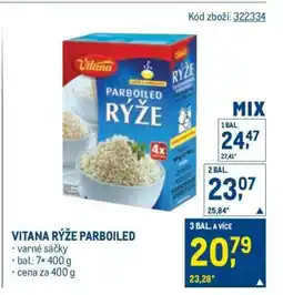 Makro Vitana rýže parboiled nabídka