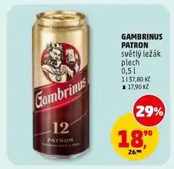 Penny Market Gambrinus Patron nabídka