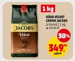 Penny Market Káva Velvet Crema Jacobs nabídka