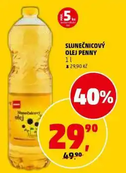 Penny Market SLUNEČNICOVÝ OLEJ PENNY nabídka