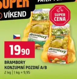 Terno BRAMBORY KONZUMNÍ POZDNÍ A/B nabídka