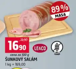 Terno Šunkový salám nabídka
