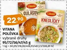 Terno Vitana Polévka nabídka