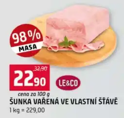 Terno ŠUNKA VAŘENÁ VE VLASTNÍ ŠŤÁVĚ nabídka