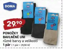 Terno PONOŽKY BAVLNĚNÉ UNI nabídka