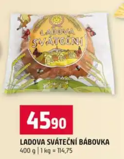 Terno Ladova Sváteční bábovka nabídka