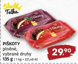 Terno Piškoty nabídka