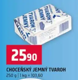 Terno Choceňský jemný tvaroh nabídka