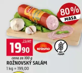 Terno Rožnovský salám nabídka