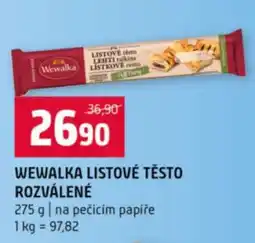 Terno WEWALKA LISTOVÉ TĚSTO ROZVÁLENÉ nabídka