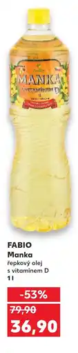 Kaufland FABIO Manka nabídka