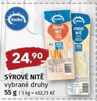 Terno Sýrové nitě nabídka