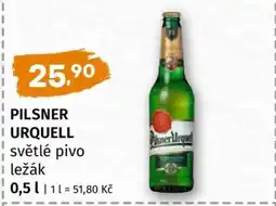 Terno Pilsner Urquell nabídka