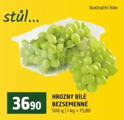 Terno Hrozny bílé bezsemenné nabídka