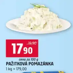 Terno Pažitková pomazánka nabídka