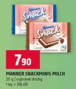 Terno MANNER SNACKMINIS MILCH nabídka