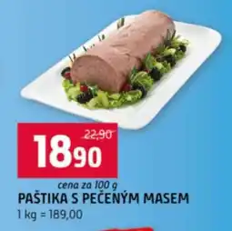 Terno Paštika s pečeným masem nabídka