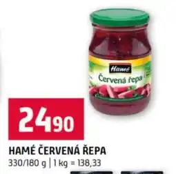 Terno Hamé Červená řepa nabídka
