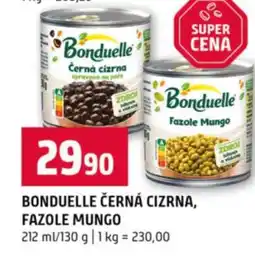 Terno BONDUELLE ČERNÁ CIZRNA FAZOLE MUNGO nabídka