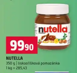 Terno Nutella nabídka