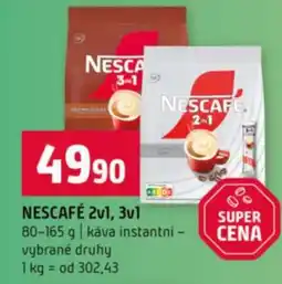 Terno NESCAFÉ 2V1, 3V1 nabídka