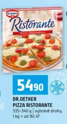 Terno Dr. Oetker Pizza Ristorante nabídka