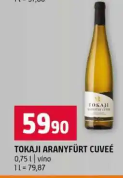 Terno TOKAJI Aranyfürt Cuvée nabídka
