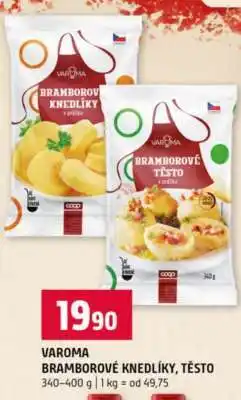 Terno VAROMA BRAMBOROVÉ KNEDLÍKY, TĚSTO nabídka