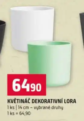 Terno KVĚTINÁČ DEKORATIVNÍ LORA nabídka