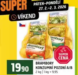 Terno BRAMBORY KONZUMNÍ POZDNÍ A/B nabídka