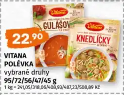 Terno Vitana Polévka nabídka