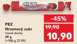 Kaufland PEZ Hroznový cukr nabídka