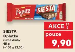 Kaufland SIESTA Oplatka nabídka