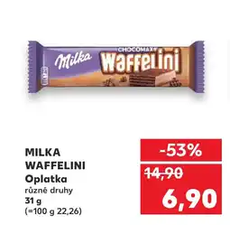 Kaufland MILKA Waffelini Oplatka nabídka